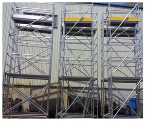 Torre de andamios de aluminio Andamios de aluminio portátiles a la venta