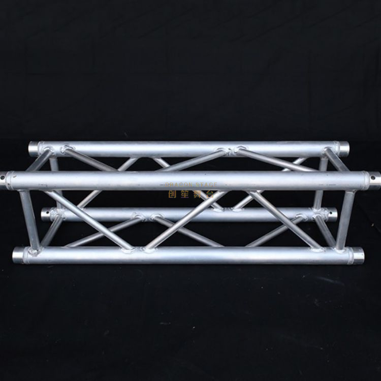 Tipo global 50x3mm 290mm Armazón de espiga cuadrada Armazón de iluminación de aluminio para eventos 0.5m 1m 1.5m 2m 2.5m 3m / 1.64ft 3.28ft 4.92ft 6.56ft 8.2ft 9.84ft 