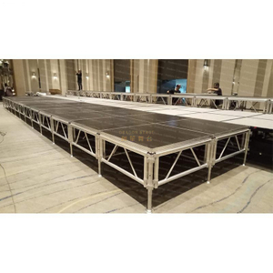 12x6m Altura 0.6-1m Diseño de escenario de iglesia de aluminio al aire libre personalizado 2020