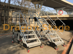 Plataforma escalonada de aleación de aluminio personalizada, escalera de pedal de escalada, banco de trabajo para taller, escalera escalonada, plataforma móvil, escalera antideslizante