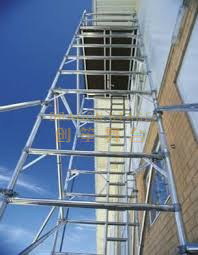 Construcción Mobile Doble andamio con escalera de escalera