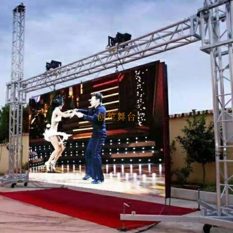 Fondo de escenario de concierto Pantalla LED Gentry Truss 6x5m