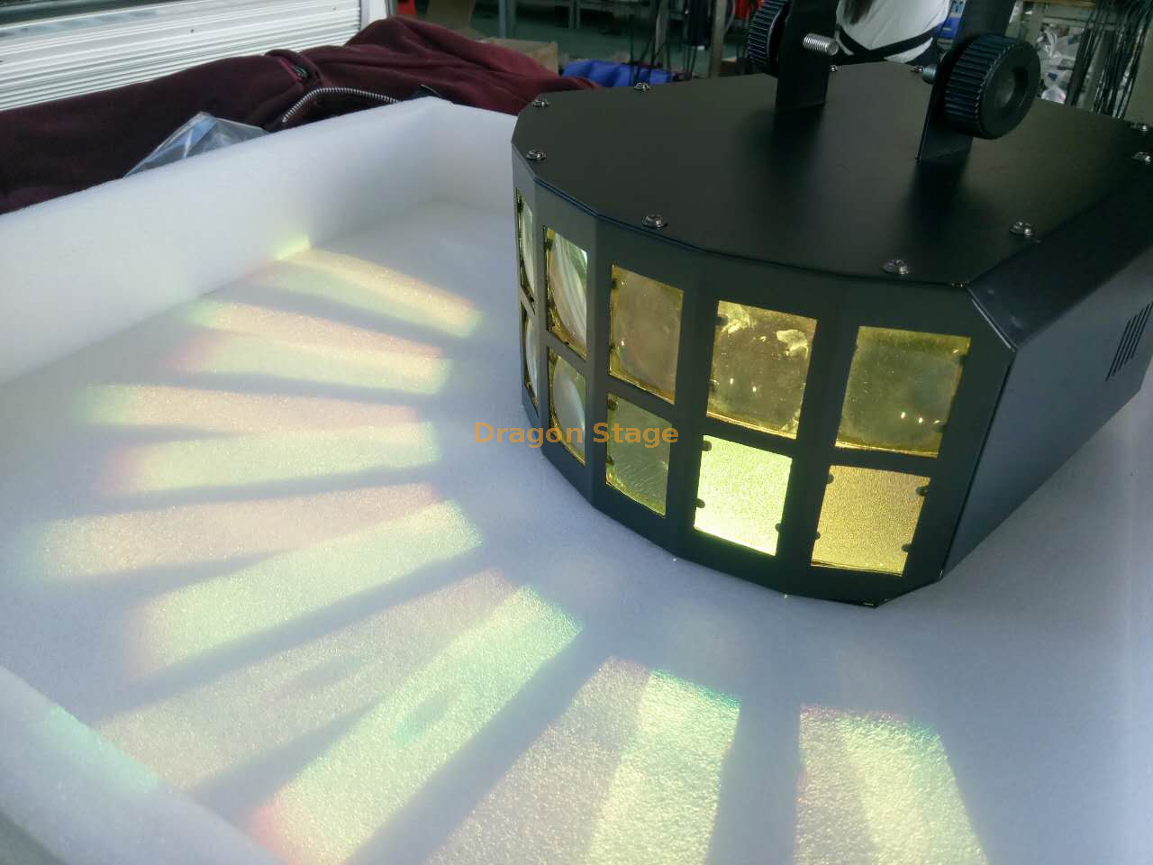 Luz de efecto de fondo de luz de mariposa de tres capas de 30W